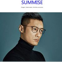 Wholesale Sunglasses SUMMISE Anti Blue Glasses Titanium Frame Prescription Myopia Customization Optical Top Quality