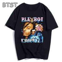 Wholesale New Playboi Carti shirt T shirt hypebeast vintage s rap hip hop t shirt Fashion Design Casual T Shirt Tops Hipster Men Clothes