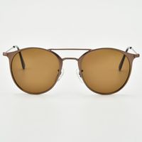 Wholesale Sun Shape Sunglasses Men Women mm Crystal Glass Lens Mirror Round Double Bridge Gafas UV400 Protection