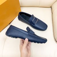 Wholesale Men Monte Carlo Moccasins Designer Loafers Shoes Soft Calf Leather Suede Damier canvas arizona Moccasin Bow Casual Shoes Colors With Box