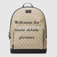 Wholesale Famous High quality backpack classic leather travel bags fashion business bag notebook bagsschool bag size cm