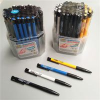 Wholesale Horse Free Press Ball Point Pen mm Oil Refill Advertising System Black Blue