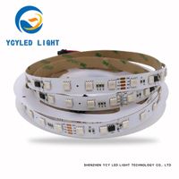 Wholesale UCS512B3 V leds RGB Digital Led Strip DMX Addressable led tape pixel rgb PCB lights Waterproof programable Rope