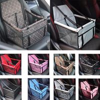 Wholesale Pet Carriers Dog Car Seat Cover Carrying for Dogs Cats Mat Banket Rear Back Hammock Protector transportin Waterproof Seat Bag