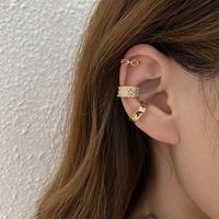 Wholesale Hoop Huggie Fashion Ear Cuff Clip Earrings No Piercing Vintage Metal Cuffs Fake Cartilage For Women Jewelry