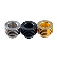 Wholesale 510 Drip Tip Heat Sink Adaptor In plastic bag Fit Thread Sub ohm Tank RDA RBA RTA Atomizers Protection Ring Adapter Mouthpiece Price