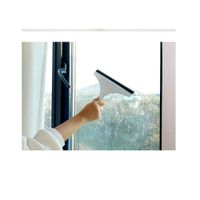 Wholesale Glass Wipers Cleaner Home Window Cleaning Tool Artifact Scraper Rubber Single sided Wipe Bathroom Mirror