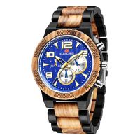 Wholesale Wristwatches Blue Dail Watch Men Sport Chronograph Quartz Army Military Watches Clock Male Relogio Masculino Hour Wach
