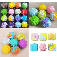 Wholesale Fidget Toys D Decompression Ball Luminous Party Favor Anti Stress Sensory Squeeze squishy Pinch Toy Anxiety Relief for Kids Adults Vent Gift DHL