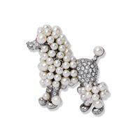 Wholesale Pins Brooches Ajojewel Poodle Dog Animal Sausage Dachshund Pin Fashion Date Shopping Accessories