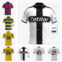 Wholesale 21 Parma Calcio soccer jerseys BUFFON Goalkeeper special shirt KARAMOH CYPRIEN INGLESE football jersey GERVINHO CORNELIUS KUCO HERNANI JR home shirts
