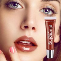 Wholesale Lip Gloss Cosmetics Moisturizing Plumping Plumper Makeup Glitter Nutritious Liquid Lipstick Cherry Mineral Oil Clear