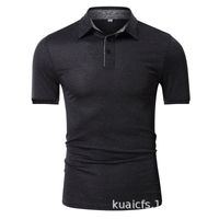 Wholesale Large Golf Short Sleeve Polo Shirt Sports Quick Dry T shirt Men s Business