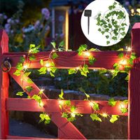 Wholesale Strings M M M LED Fairy Lights Outdoor Solar Garland Artificial Plants String Light For Garden Tree Wedding Decoration