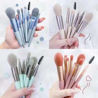 Wholesale Makeup Brushes Mini Travel Portable Soft Set Cosmetic Powder Eye Shadow Foundation Blush Blending Beauty Make Up Brush Tool