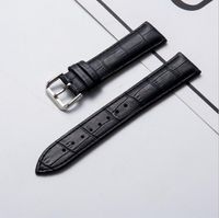 Wholesale Hot Selling Leather Watch Bands for Omega mm mm Watch Straps with Steel Watch Buckle