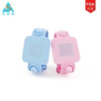 Wholesale Candy Colors Children s Silicone LED Electronic Watch Decompression Bracelet Push Poppers Bubbles Puzzle Toy Press Finger Wristband Game H911PE73