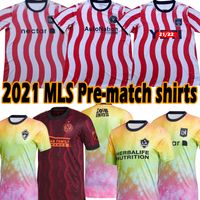 Wholesale 2021 Love Unites soccer jerseys MLS DC inter Miami LA GALAXY Atlanta Nashville LOS ANGELES PRE MATCH shirts ORLANDO Seattle Sounders New CITY York football shirts