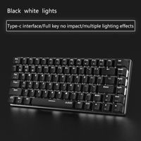 Wholesale Keyboards Ajazz AK33 Mechanical Gaming Keyboard LED RGB Backlight Switch Keys Bluetooth Q81F