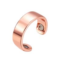 Wholesale Personalized ring magnetic health rose gold creative jewelry