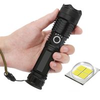 Wholesale Flashlights Torches Super Powerful XHP50 Tactical Torch Waterproof Lamp Ultra Bright Lantern For Camping Fishing Walking Search And R