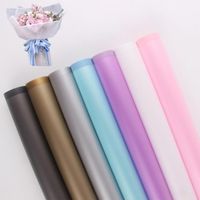 Wholesale Decorative Flowers Wreaths cm Flower Packaging Paper Waterproof Frosted Florist Wrapping DIY Crafts Scrapbook Wedding Bouquet G