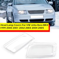 Wholesale Headlight Clear Lens Lampshade Cover Fit For VW Jetta Bora MK4 Headlamp Shell Lenses Car Accessories