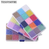 Wholesale Other TESSYSTORE Box Set mm Glass Seed Beads Charm Czech Crystal Spacer For Jewelry Making Rings Handmade Accessories