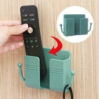 Wholesale Cell Phone Mounts Holders Wall mounted Mobile Charging Bracket Remote Box Multi function Storage TV Control H N8E3