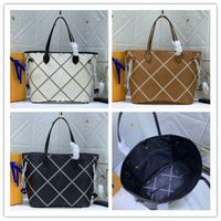 Wholesale designer luxury denim neverf M40995 M46040 Totes MM Bag Pouch Empreinte Lace Black Pink tote bag women s handbag size cm