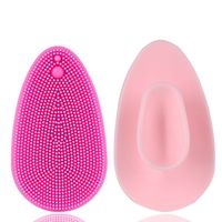 Wholesale Silicone Face Scrubber Manual Facial Cleansing Brush Pad Soft Face Cleanser for Exfoliating and Massage Pore for All Skin Types770 K2