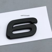 Wholesale Letter Number Emblem for Audi S R S3 S4 S5 S6 S7 S8 RS3 RS4 RS5 RS6 RS7 RSQ3 RSQ5 RSQ7 TTS TTRS Car Styling Trunk Badge Sticker