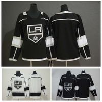Wholesale 95 Los Angeles Kings Jersey Men s Kids Women s Blank No Name Number Black White Home Away Stitched Hockey Jersey