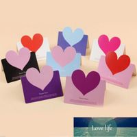 Wholesale 10Pcs pack D Greeting Cards Handmade Heart Shape Paper Cut Valentines Mother s Day Christmas Wedding Gift Card