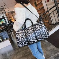 Wholesale Duffel Bags Travelling And Luggage For Women Leather Duffle Bag Leopard Travel Hand Large