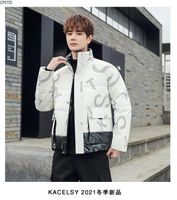 Wholesale Men s Trench Coats Winter Off season Couple Cotton Clothes And Women s Large Collar Thickened Fashion Youth Coat Jackets Mens Jacket2021