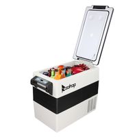 Wholesale 52L High Quality Portable Small Fridge Car Refrigerator Cooler Coolers Refrigerators Fridges Cold Box Outdoor Camping Machine With Compressor