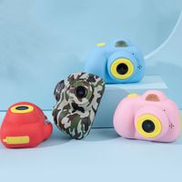 Wholesale 2 Inch w HD Kids Digital Camera Video Recording Built in Games For Children Toys Face Recognition Auto Focus Cartoon Toy