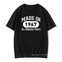 Wholesale Men s T Shirts In All Original Parts Retro Birthday Gift Mens Cotton O Neck Short Sleeve Oversized Size Anniversary T Shirt