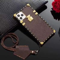 Wholesale Designer phone cases fashion cell cover pu leather high quality full body protective for iphone13 iphone Pro MINI XR XS Max plus samsung S20 s10 NOTE