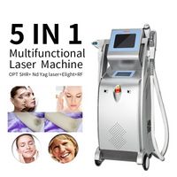 Wholesale 2021 High Quality Ipl Laser Hair Removal Nd Yag Laser Tattoo Removal Machine Rf Face Lift Elight Opt Shr Ipl