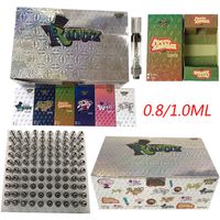 Wholesale Runtz Vape Cartridges Packaging ml ml Ceramic Coil Atomizers Thick Oil Vaporizer Dab Pen Vapes Thread Carts