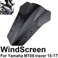 Wholesale Motorcycle Wind Deflectors For Yamaha MT09 MT tracer Windshield WindScreen Double Bubble