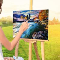 Wholesale Paintings Landscape River DIY Painting By Numbers Package Acrylic Paints On Canvas Decorative For