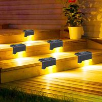 Wholesale Solar Lamps Outdoor Deck Lights Step Waterproof Led Fence Lamp For Steps Railing And Stairs Decoration
