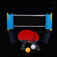 Wholesale Table Tennis Raquets Indoor Games Sport Portable Net Bracket Pong Paddles Kit Set Outdoor Gym Sports Lover Accessories
