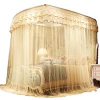 Wholesale Mosquito Net U Type m Bed Double Home m Court Landing Princess Wind Three door Bracket Curtains