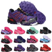 Wholesale Womens Sneaker s Speedcross III CS Trail Running Shoes High Quality Carmine Triple Black Purple Run Walking Outdoor Casual Trainer X31