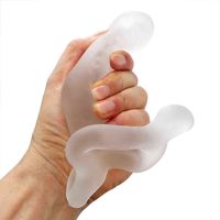Wholesale IKOKY for Women Men Gay Hollow Anal Plug Soft Butt Plug Prostate Massager Silicone Male Penis Dildo Insert Design Sex Toys Y1029