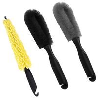 Wholesale Car Wheel Brush Tire Rim Scrubber Cleaning Dirt Dust Remover Motorcycle Truck Auto Tire Care Brushes Washing Tools